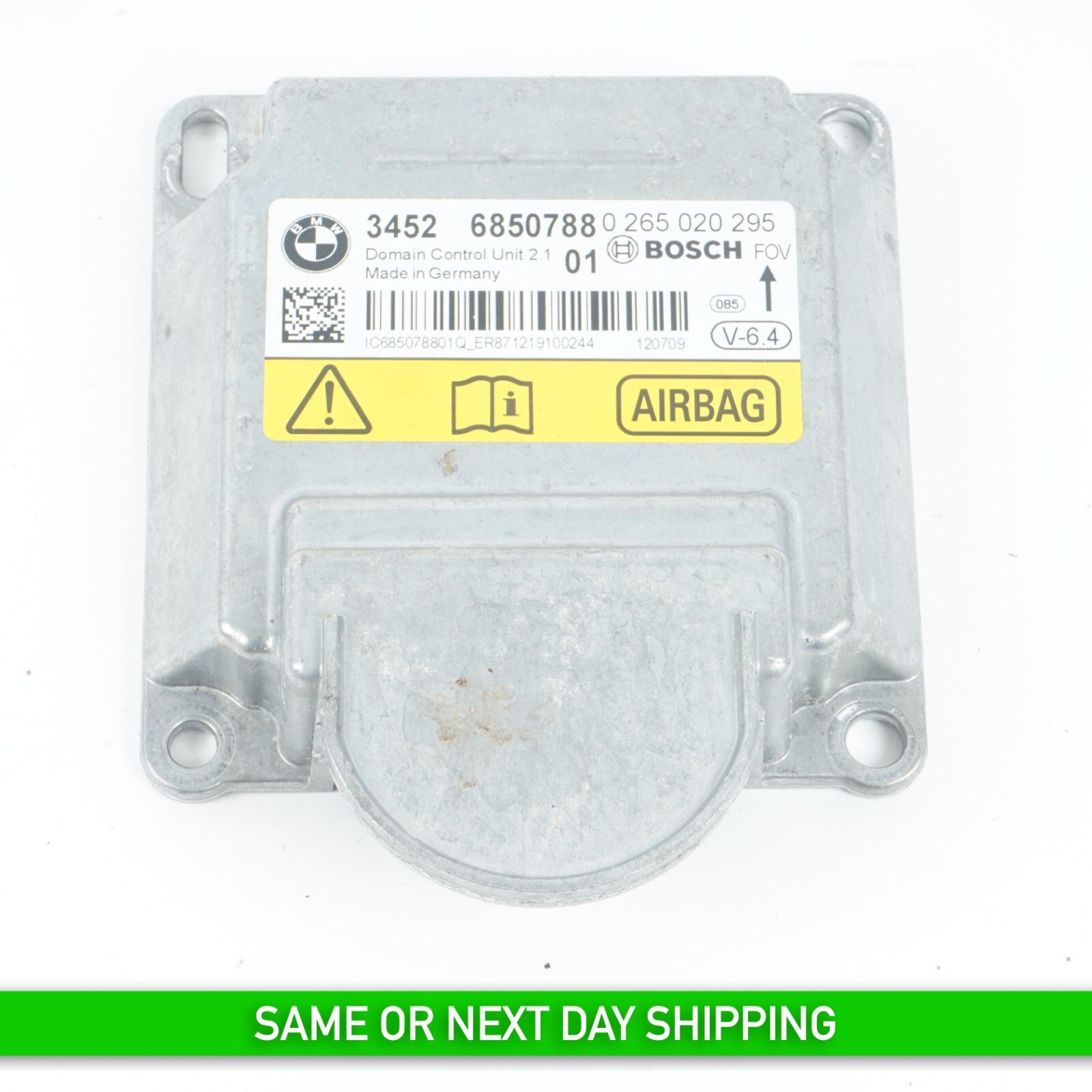 2012 - 2018 BMW 650i 640i CONTROL MODULE COMPUTER 34526850788  OEM