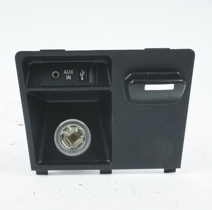 2008 - 2013 BMW X6 CENTER CONSOLE STORAGE BIN AUX INPUT AUDIO SOCKET OEM
