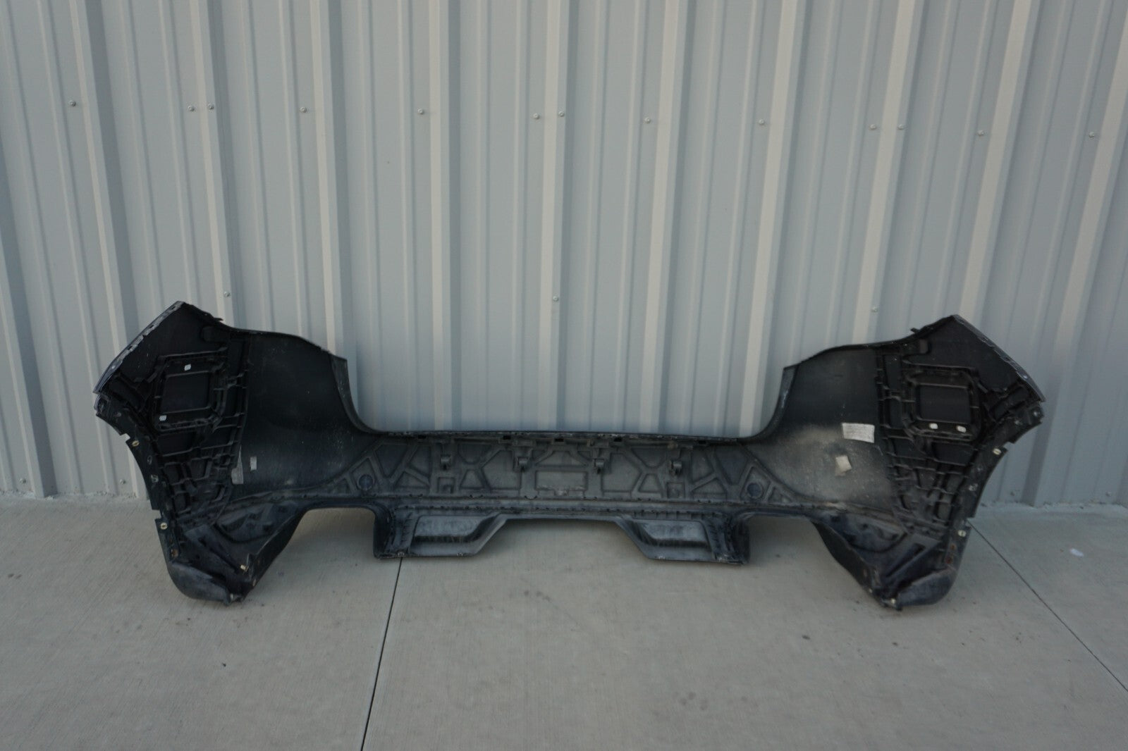 2011-2014 Porsche Cayenne 958 Rear Bumper Cover Gray OEM