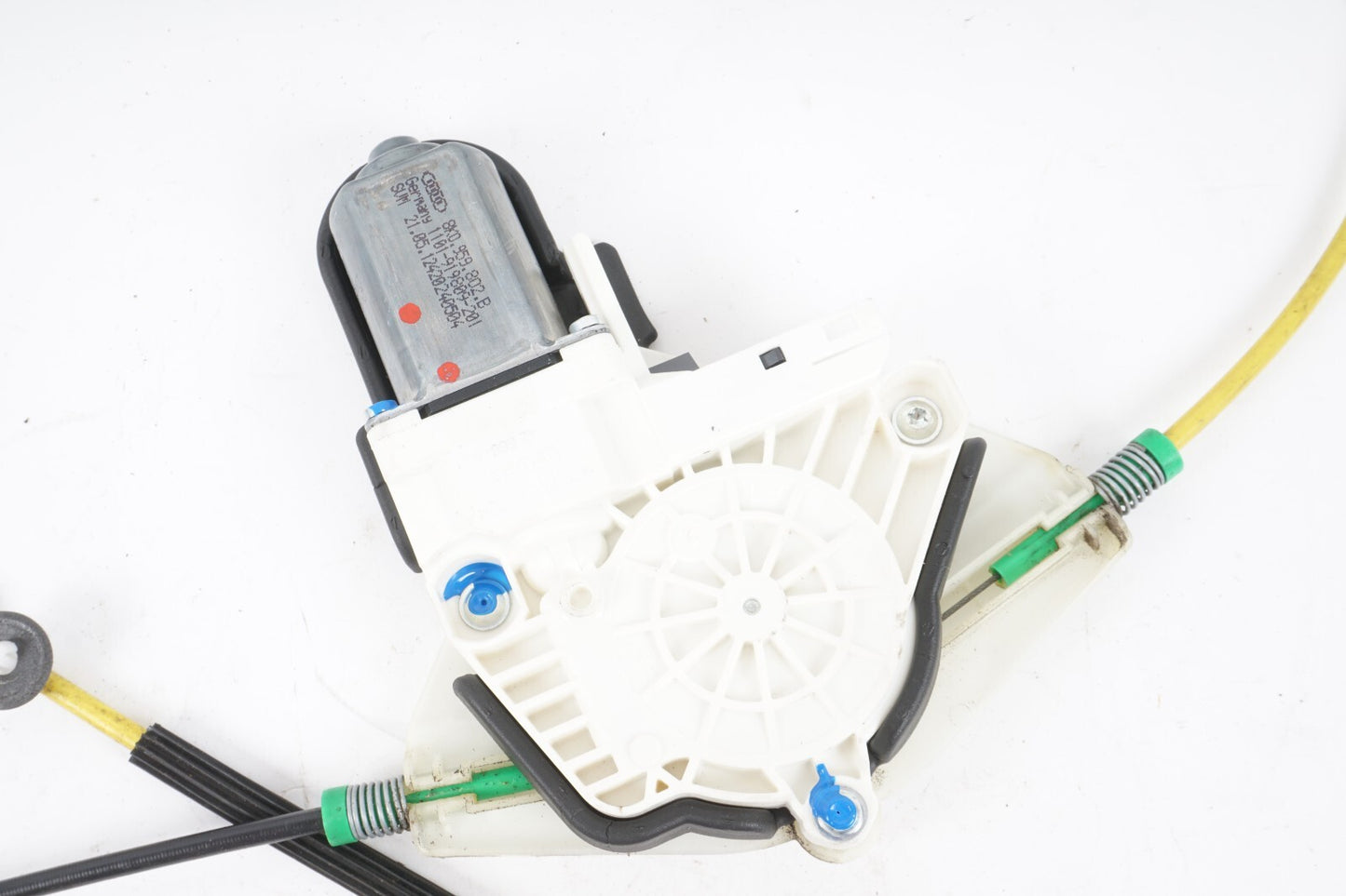 11-17 AUDI A8L FRONT RIGHT PASSENGER SIDE WINDOW REGULATOR & MOTOR OEM