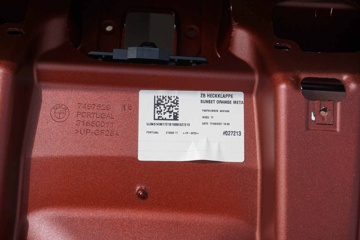 2021 - 2023 BMW 430I M440I Convertible Trunk Lid *Damaged* OEM