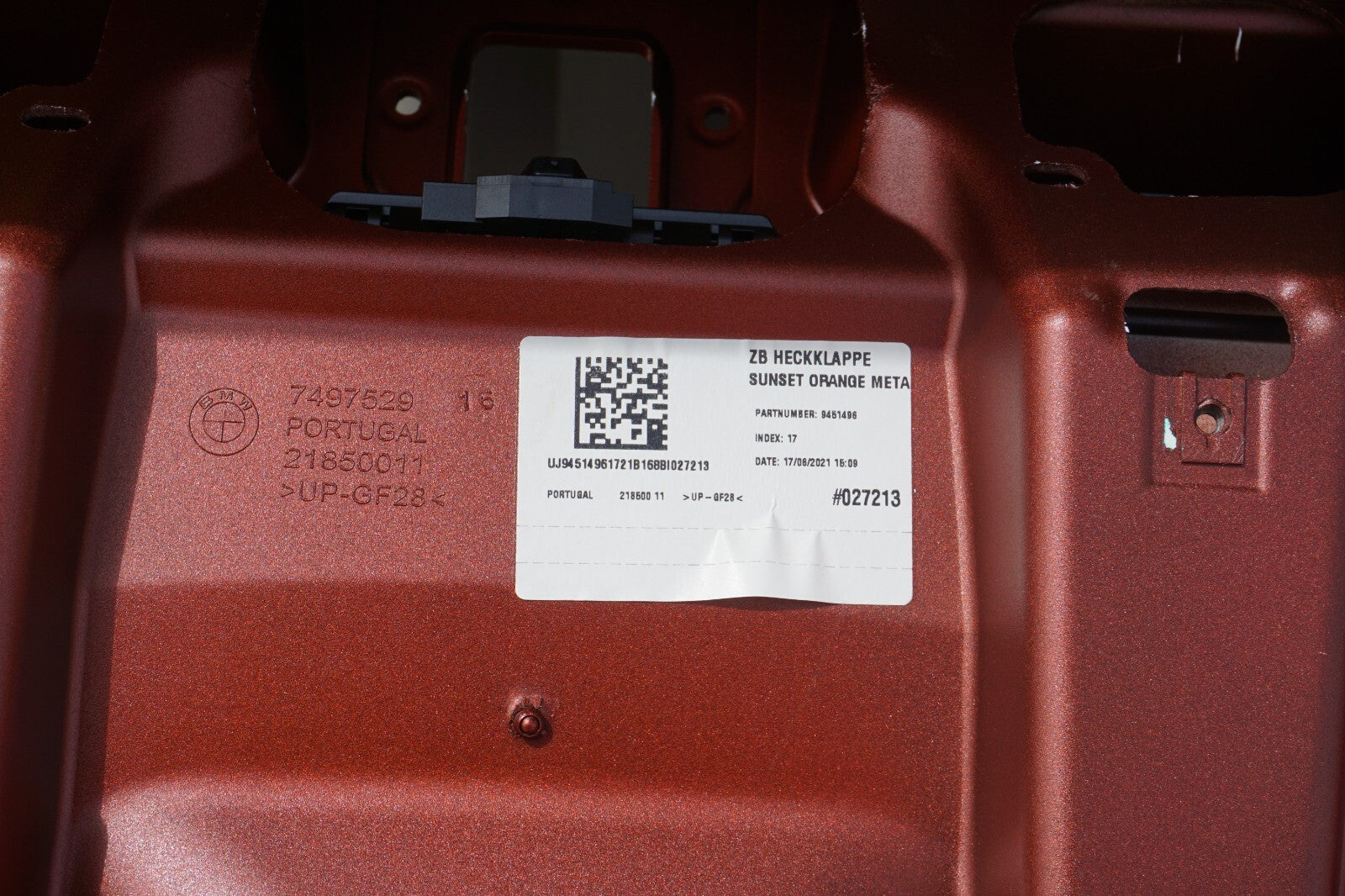 2021 - 2023 BMW 430I M440I Convertible Trunk Lid *Damaged* OEM