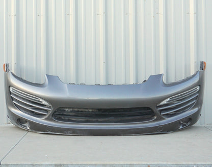 2011-2014 Porsche Cayenne 958 Front Bumper Cover Gray OEM