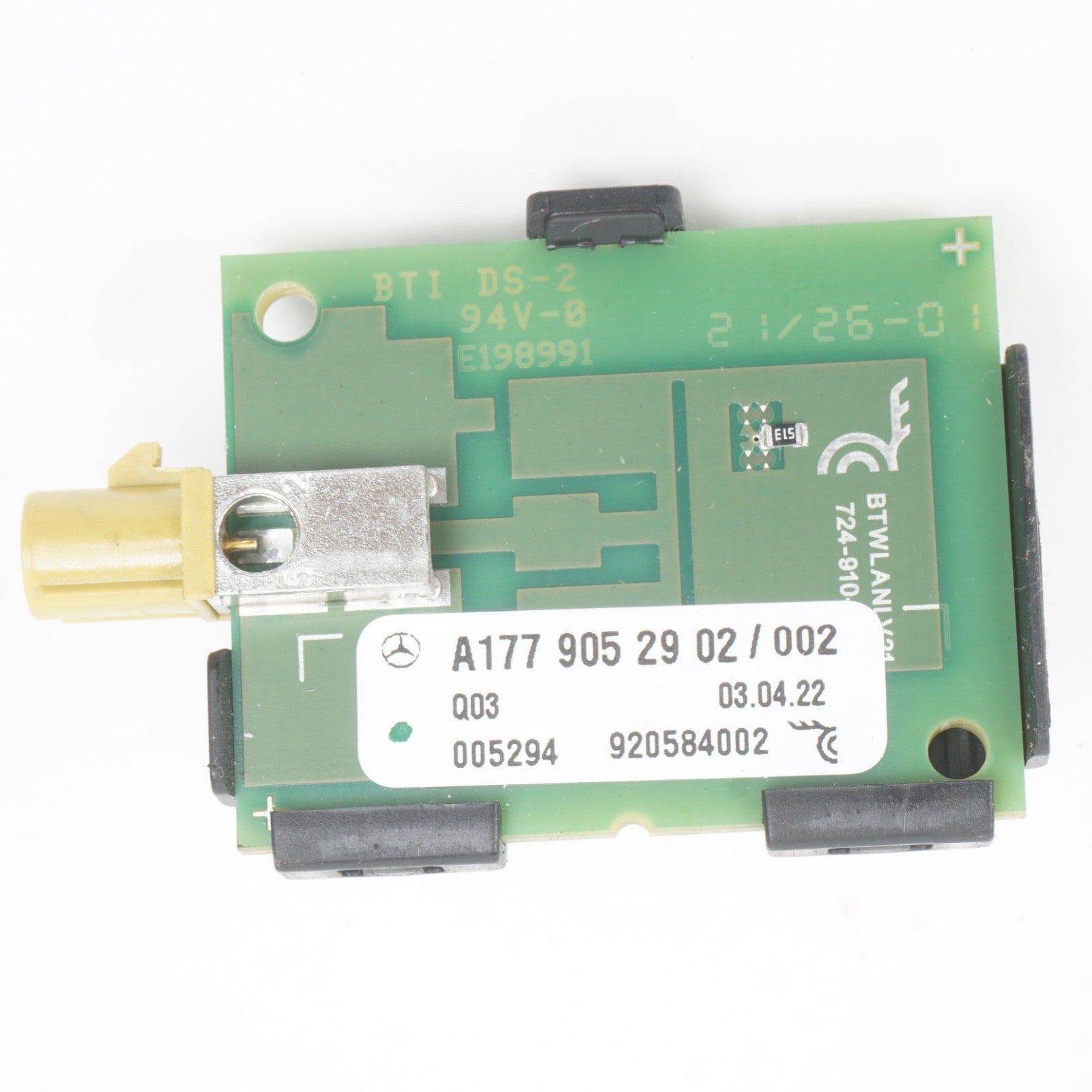 2020 - 2025 Mercedes WLAN Bluetooth Multimedia Control Module 1779052902 OEM