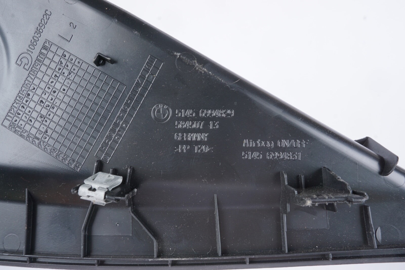 BMW 430i G26 i4 DASH DASHBOARD LEFT RIGHT SIDE END CAP TRIM COVER PANEL 6994829