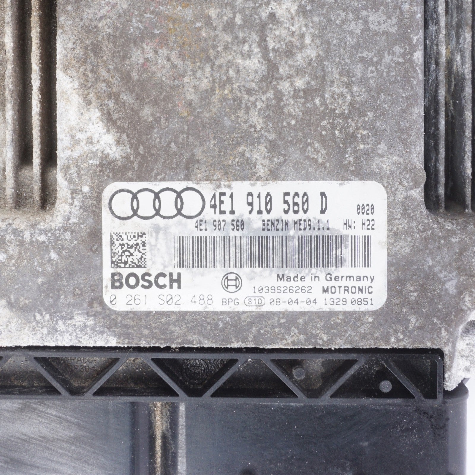 2008 - 2009 Audi A8 4.2L V8 ECM Engine Control Module OEM 4E1910560JX