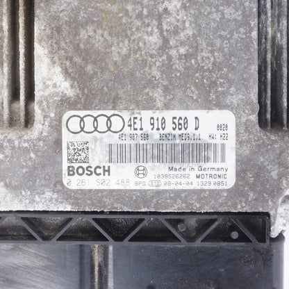 2008 - 2009 Audi A8 4.2L V8 ECM Engine Control Module OEM 4E1910560JX