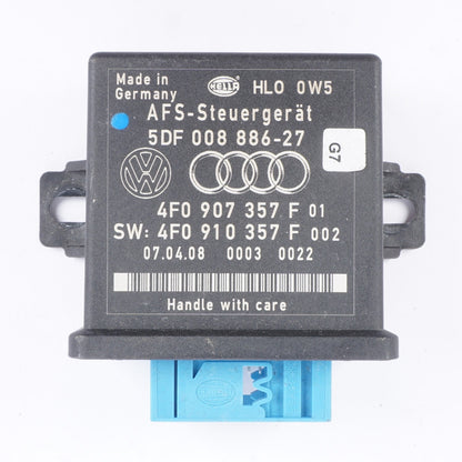 2006 - 2010 Audi A8l A8 D3 Range Headlamp Control Module Unit 4F0907357f Oem
