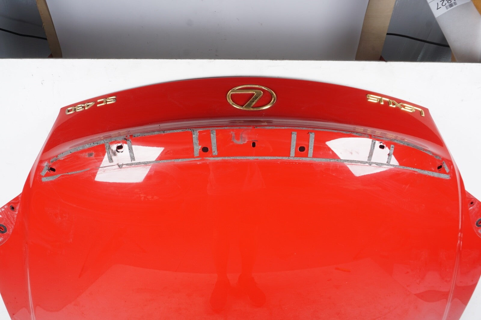 02-10 Lexus SC430 Z40 Convertible Trunk Boot Lid Shell Panel 64401-24180 3P6 OEM