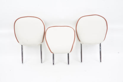 2014 - 2017 Fiat 500L Rear Seat Headrest Set of 3 OEM