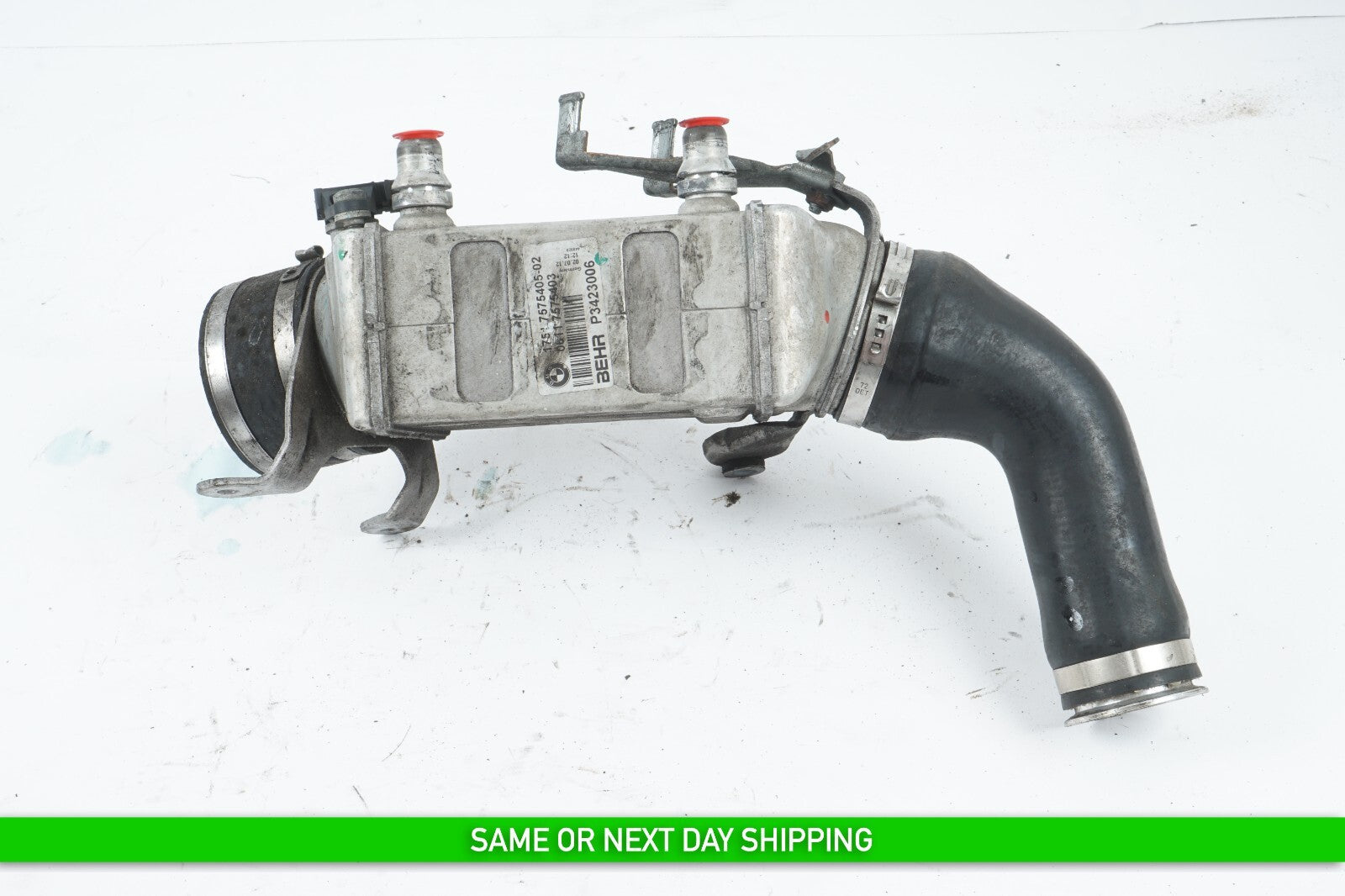 2012 - 2016 BMW 650i LEFT DRIVER SIDE NTERCOOLER 17517575405 OEM
