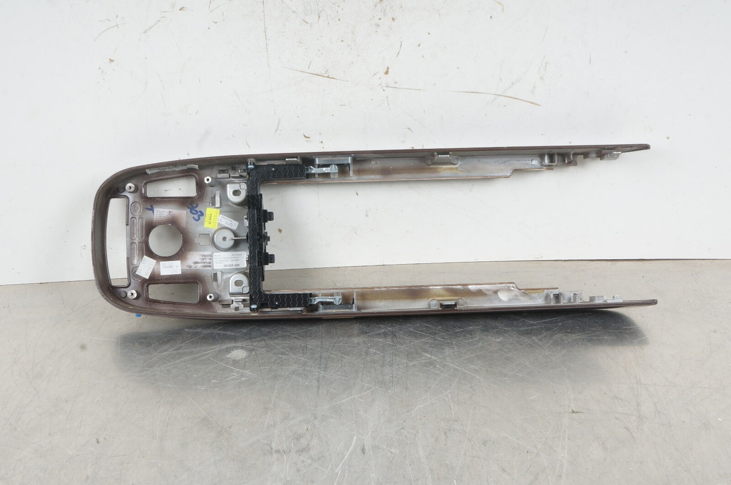 07-09 Mercedes W221 S450 S63 AMG Center Console Trim Bezel Wood 2216800234 OEM
