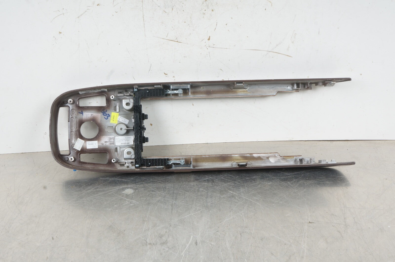 07-09 Mercedes W221 S450 S63 AMG Center Console Trim Bezel Wood 2216800234 OEM