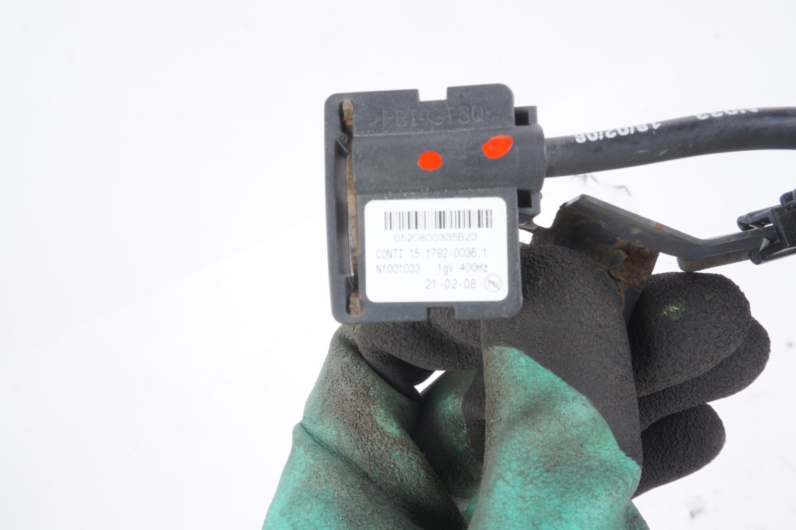 04-10 Audi A8 A8L D3 Quattro Front Right Air Shock Strut Acceleration Sensor OEM