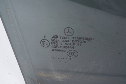 06-11 Mercedes W164 ML450 ML500 Rear Right Passenger Side Door Window Glass OEM