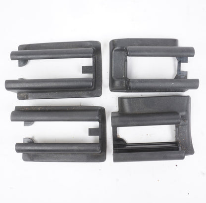 2010 - 2017 Mercedes E350 Coupe Front Left Driver Seat Track Rail Cover 4Pcs OEM