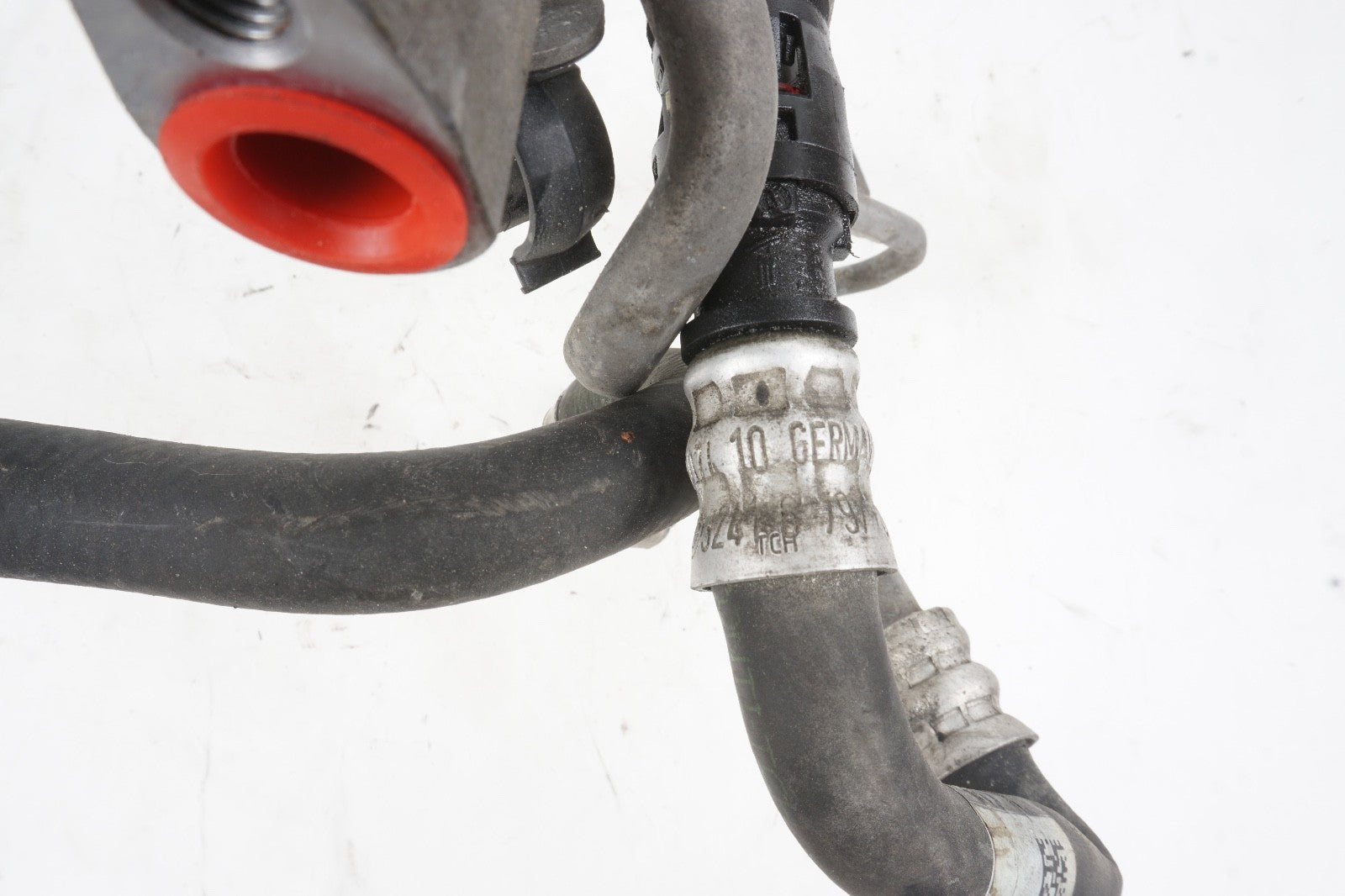 BMW 550 650 Power Steering Hydraulic Pump Flow Line Return Pipe Hose OEM