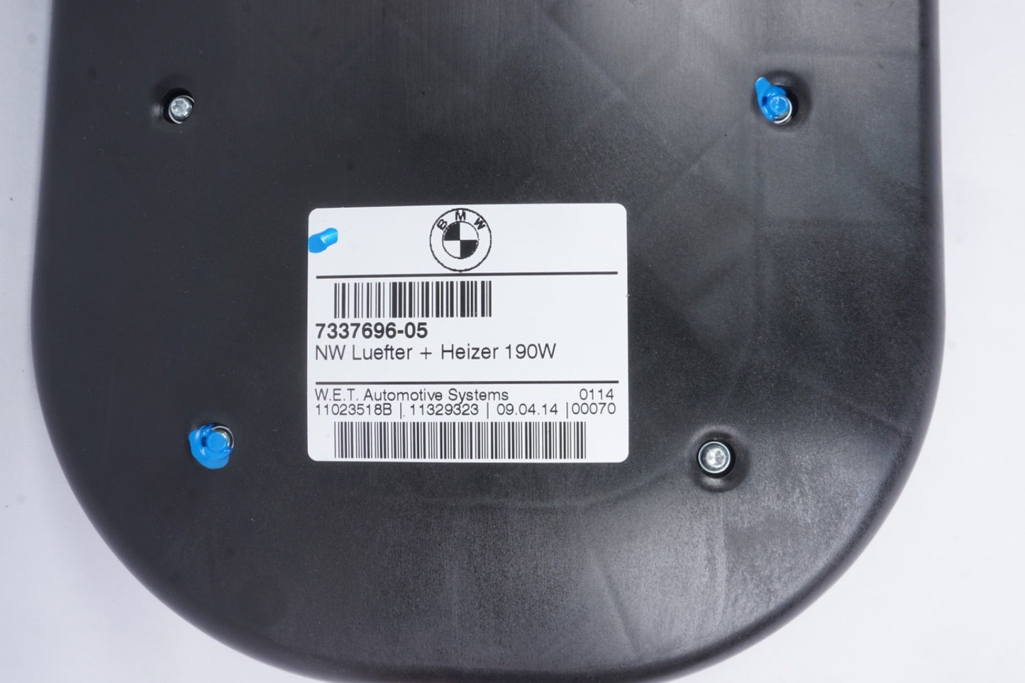 2017-2020 BMW 430I FRONT RIGHT LEFT SEAT COOLING FAN MOTOR 7337696 OEM 2018 2019