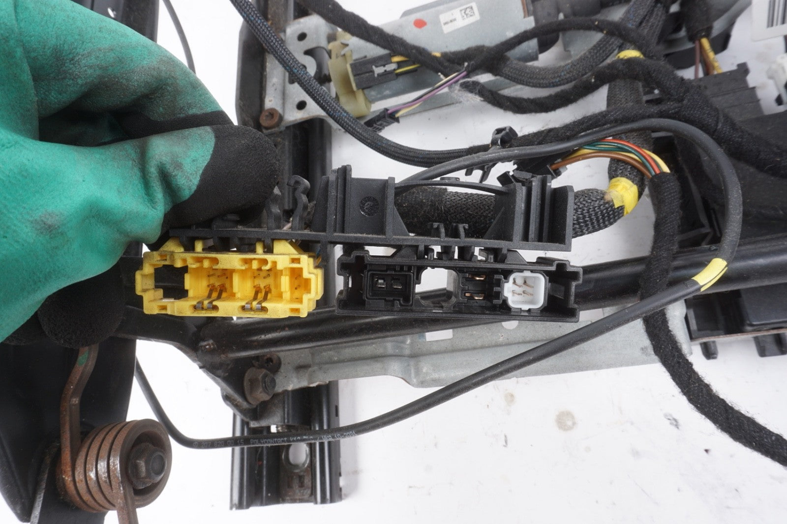 2010 - 2017 Mercedes W207 E550 C250 Front Left Seat Rail Track Frame W/ Motors
