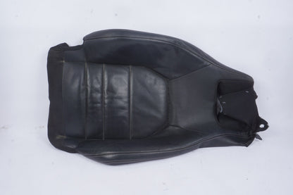 2010-14 MERCEDES E350 W212 COUPE FRONT LEFT DRIVER UPPER SEAT COVER BLACK