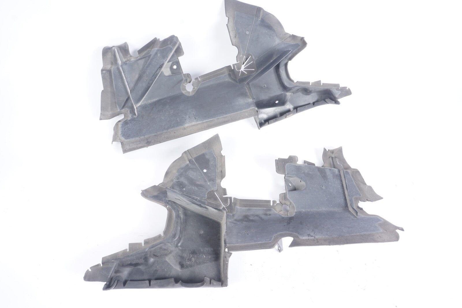 03-06 Mercedes R230 SL500 Front Left and Right Radiator Air Guide Duct Baffle