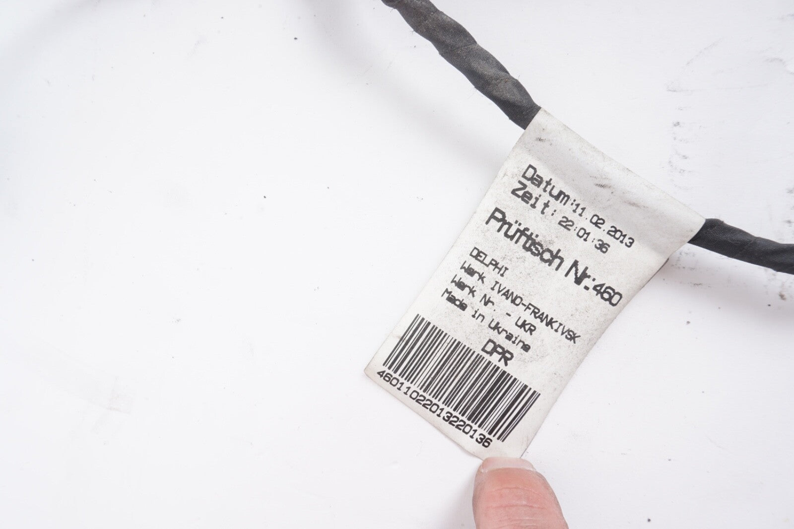 2011 - 2014 PORSCHE CAYENNE REAR BUMPER WIRE WIRING HARNESS SENSOR OEM