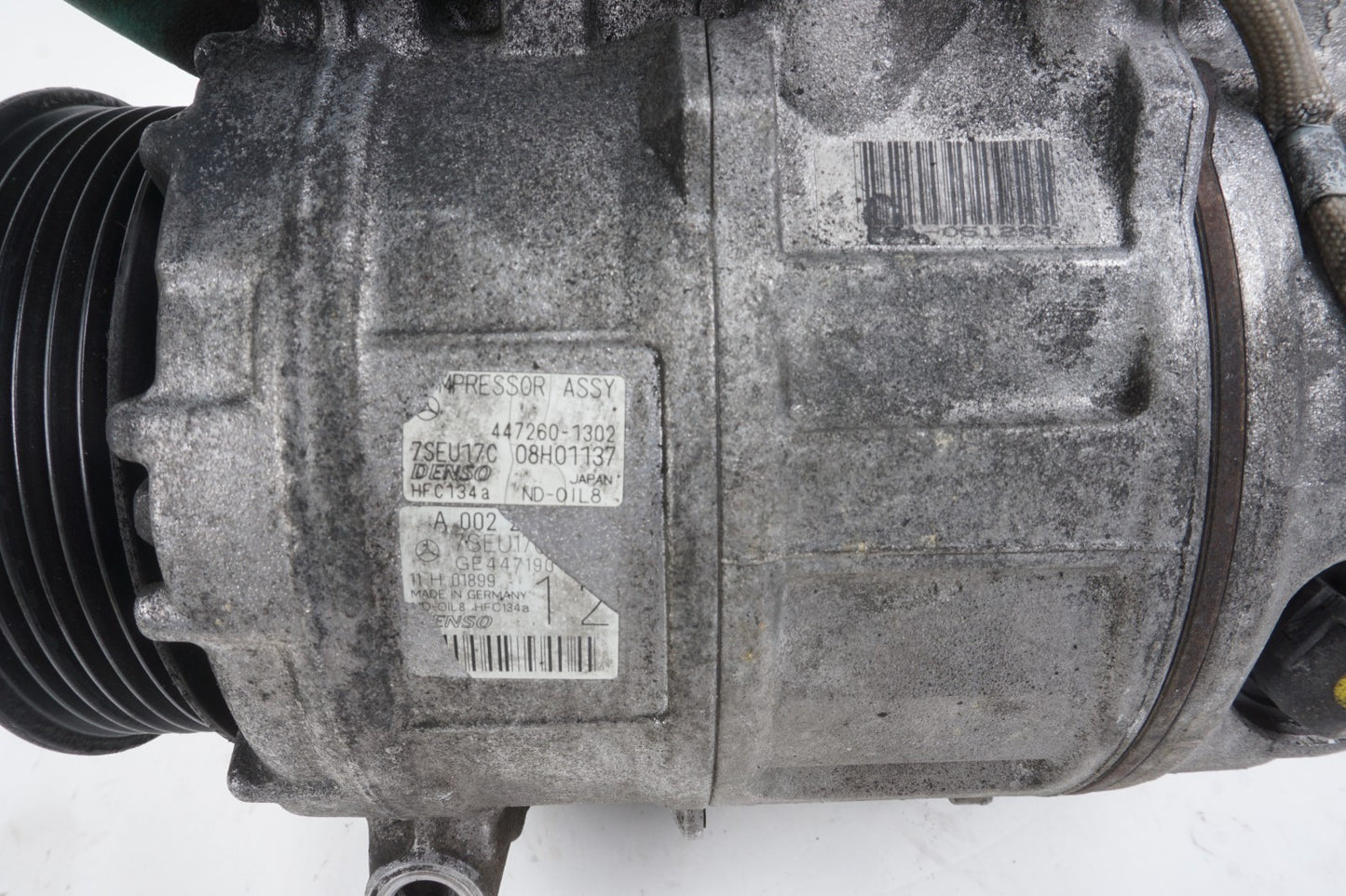 07-14 Mercedes W221 S600 S350 A/C Air Conditioning Compressor 0022301011 OEM