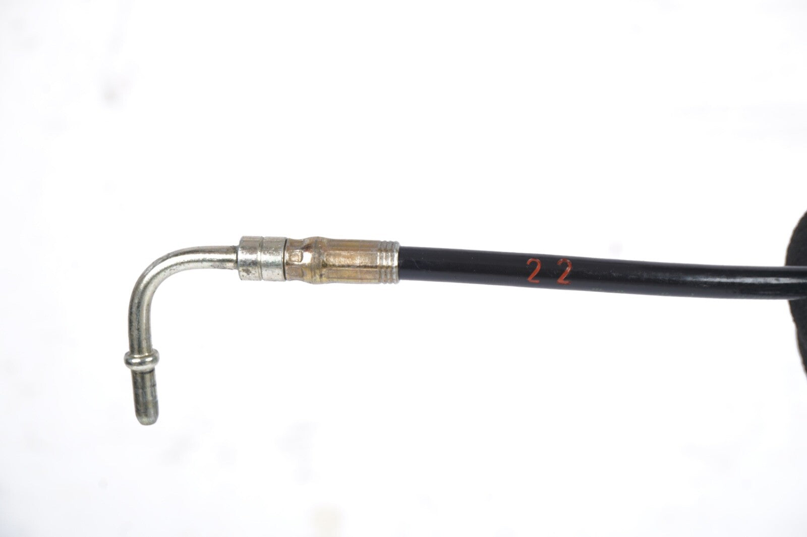 2003-2008 MERCEDES SL500 CONVERTIBLE ROOF HYDRAULIC CYLINDER SHOCK LINE 22