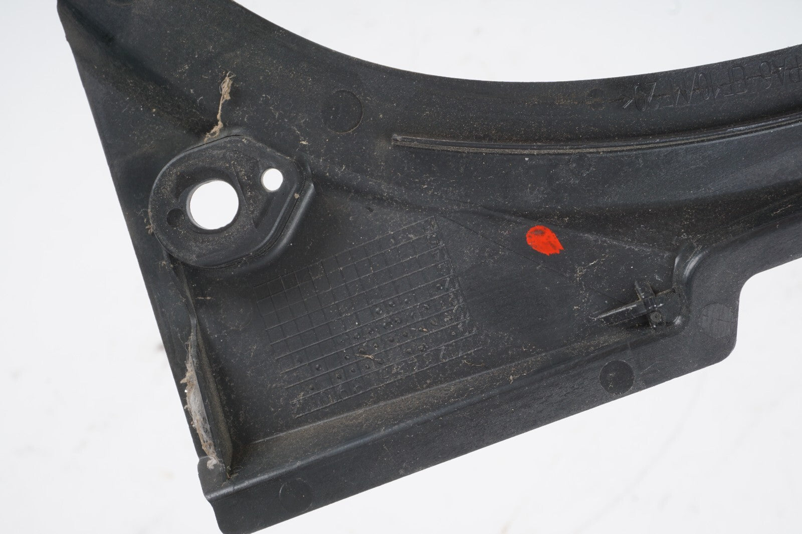 11-17 AUDI A8 A8L S8 HOOD LEFT DRIVER SIDE COWL EXTENSION TRIM COVER OEM