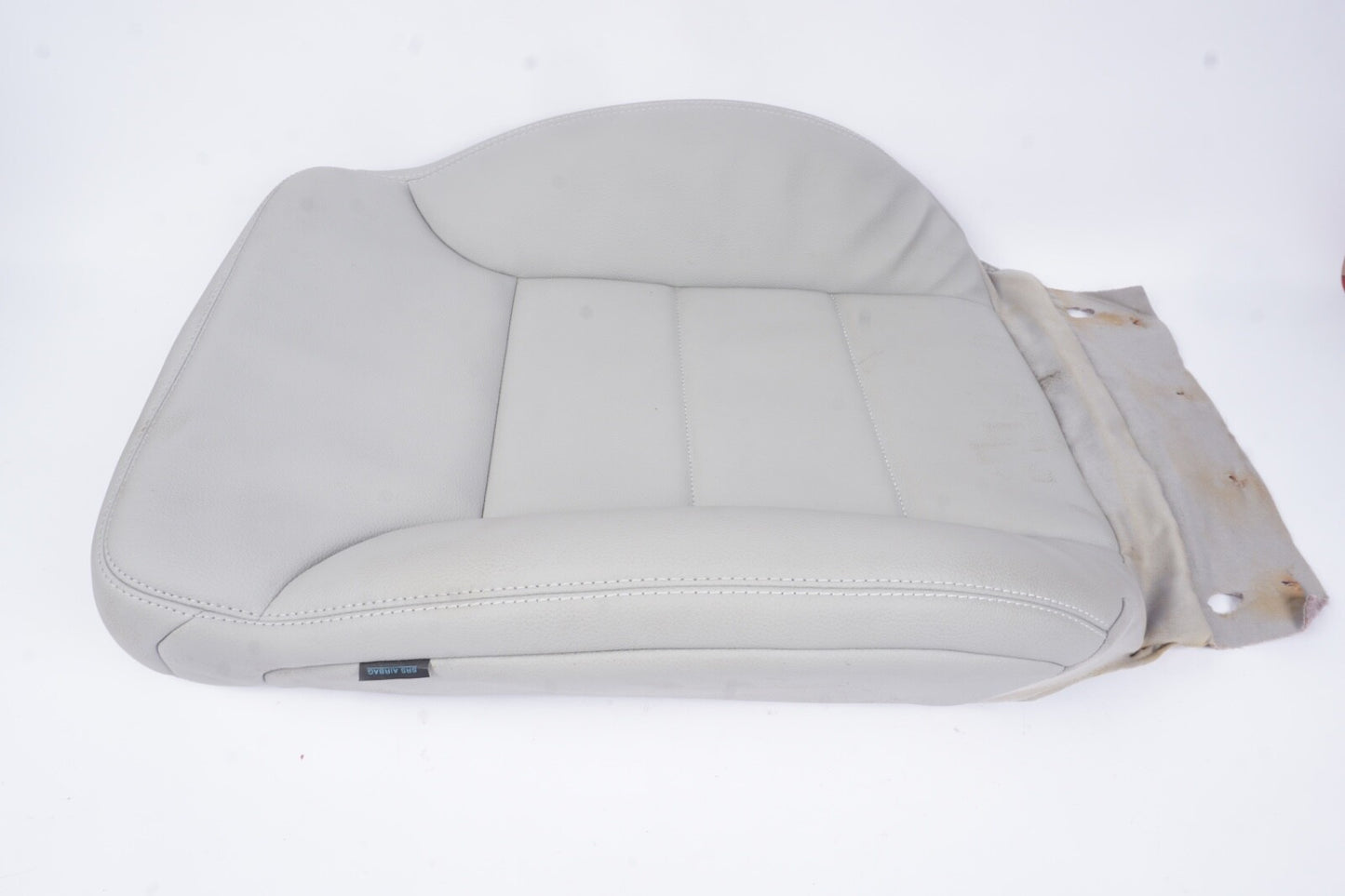 06-11 Mercedes W164 W251 ML350 Front Right Upper Backrest Seat Skin Cover Gray