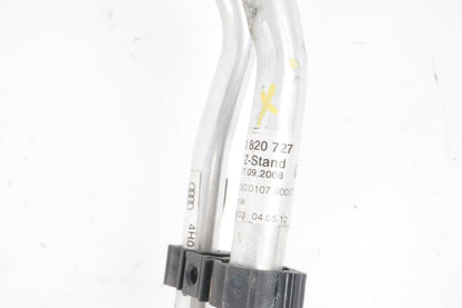 12-17 AUDI A8L A8 3.0L AIR CONDITIONING FEED & RETURN HOSE & EXPANSION VALVE OEM