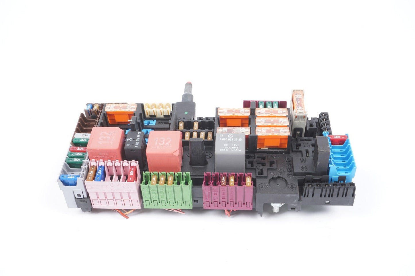 14-17 Mercedes S550 W222 Rear Trunk Fuse Box Relay Control Module  OEM