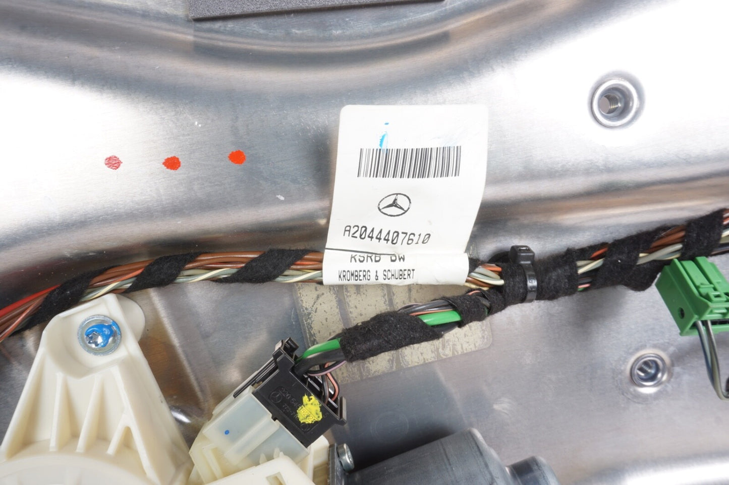 08-16 Mercedes W204 C250 C300 E350 E400 Rear Left Driver Door Window Regulator
