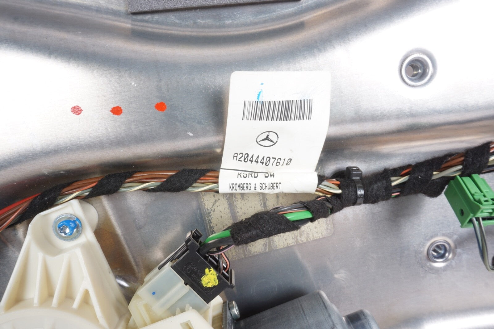 08-16 Mercedes W204 C250 C300 E350 E400 Rear Left Driver Door Window Regulator
