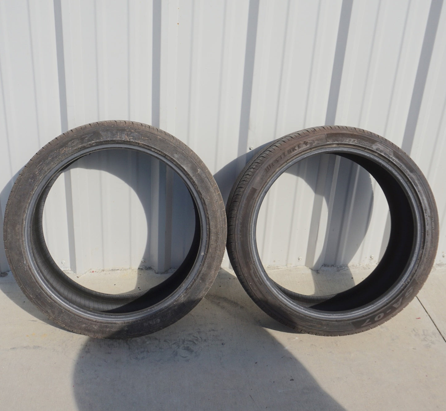 265/35ZR20 West Lake SA-07 Tire - 7/32 - USED - PAIR