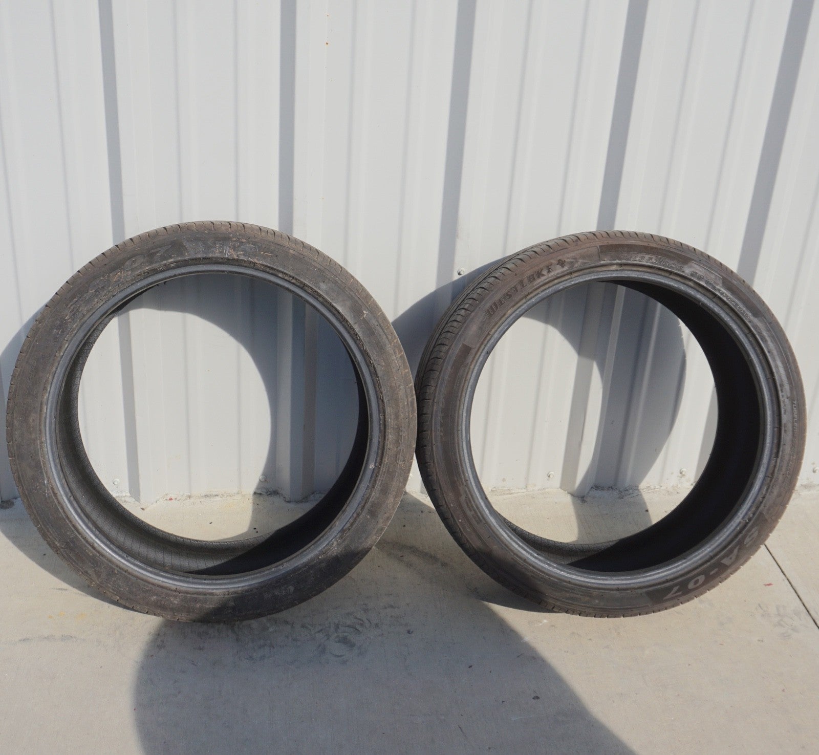 265/35ZR20 West Lake SA-07 Tire - 7/32 - USED - PAIR