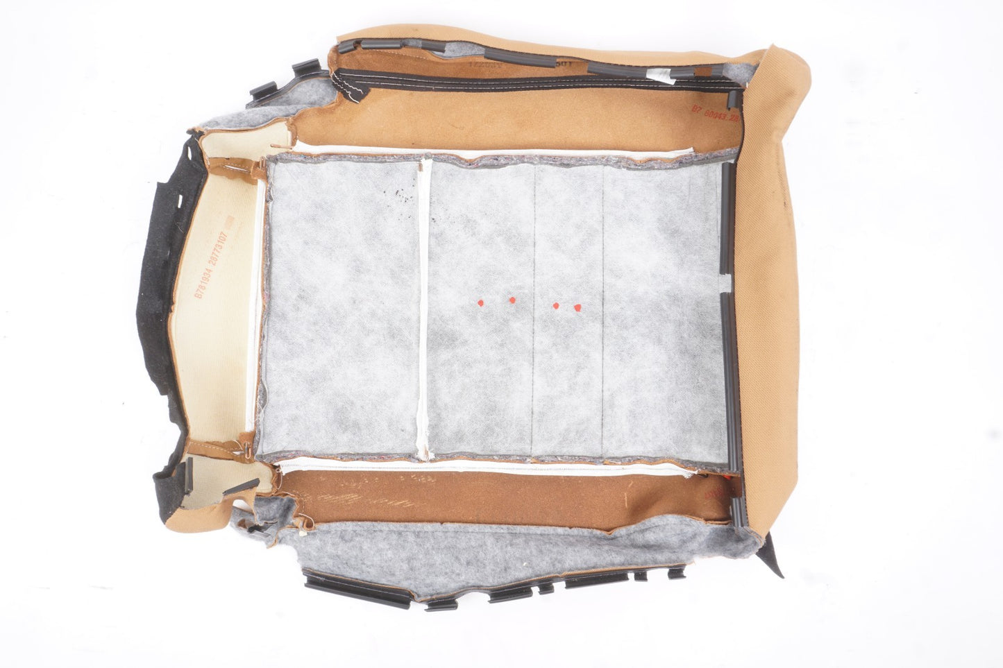 10-17 Mercedes E350 W207 Coupe Rear Right Seat Cushion Bottom Lower Cover OEM