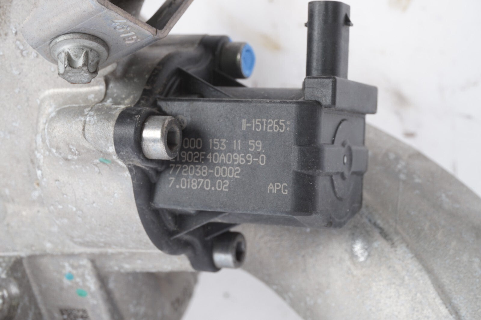 14-17 Mercedes E400 CLS400 S550E Turbocharger Manifold Left Driver Side OEM