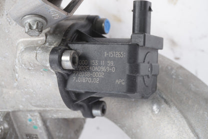 14-17 Mercedes E400 CLS400 S550E Turbocharger Manifold Left Driver Side OEM