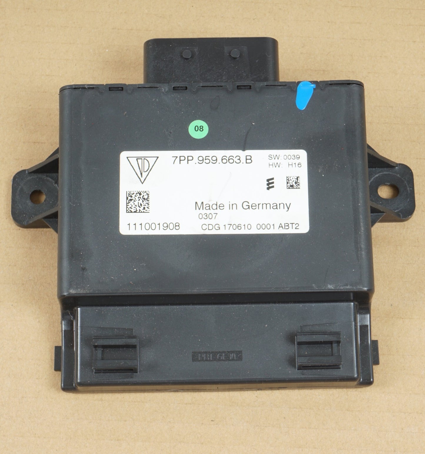10 - 16 PORSCHE PANAMERA VOLTAGE CONVERTER MODULE CONTROL UNIT 7PP959663B OEM