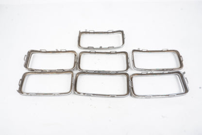 2019-2020 Jeep Renegade Front Grille Surround Bezel Chrome Set Of  7 OEM