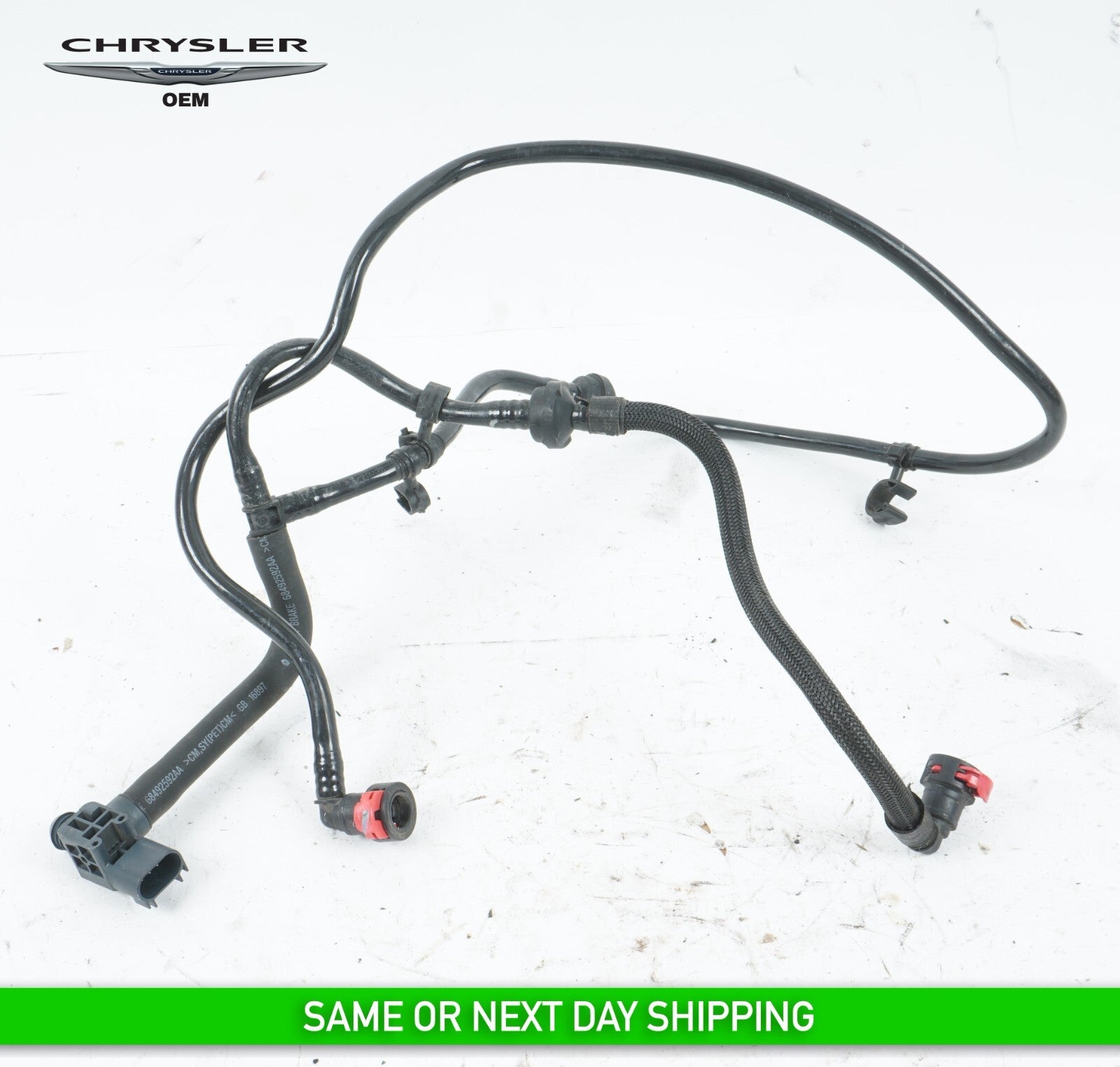 17-20 CHRYSLER PACIFICA BRAKE BOOSTER VACUUM HOSE CHECK VALVE SENSOR  OEM