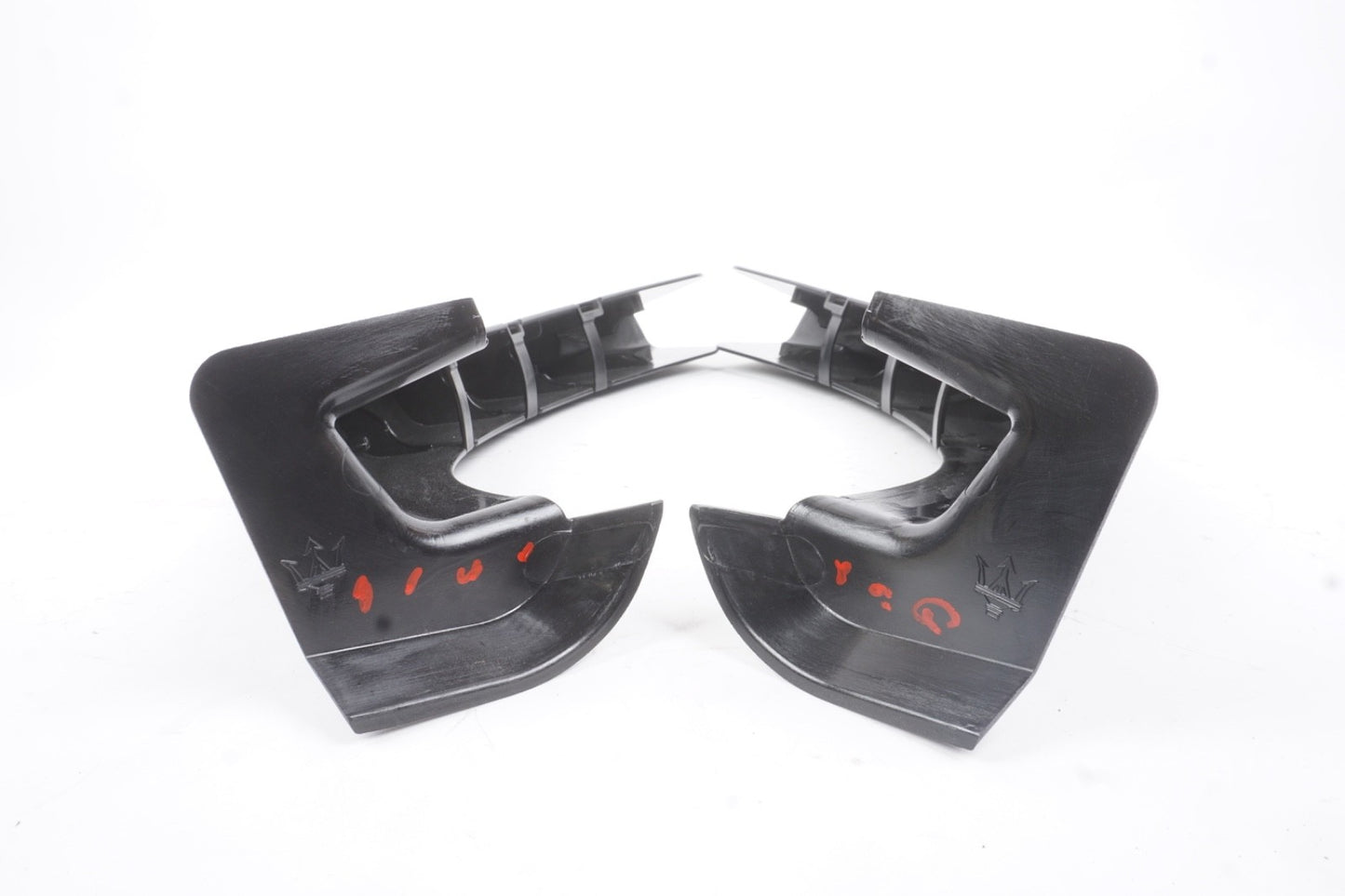 2014 - 2020 Maserati Ghibli Trunk Deck Lid Hinge Lever Trim Cover Set Of 2 OEM