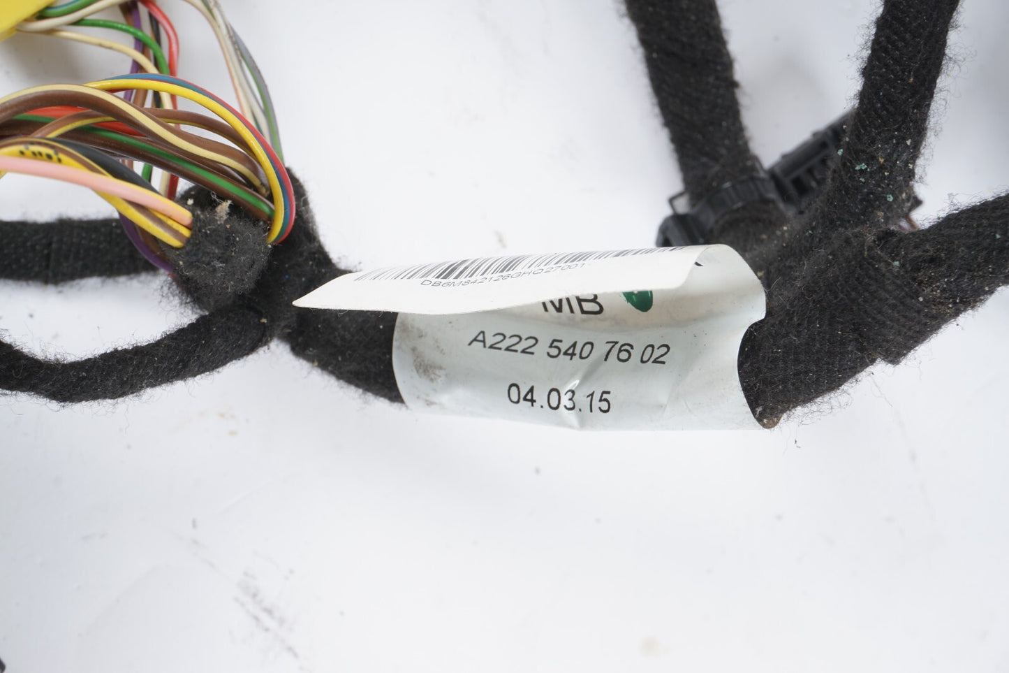 14 - 17 Mercedes S550 W222 FRONT LEFT DRIVER SEAT WIRE HARNESS OEM