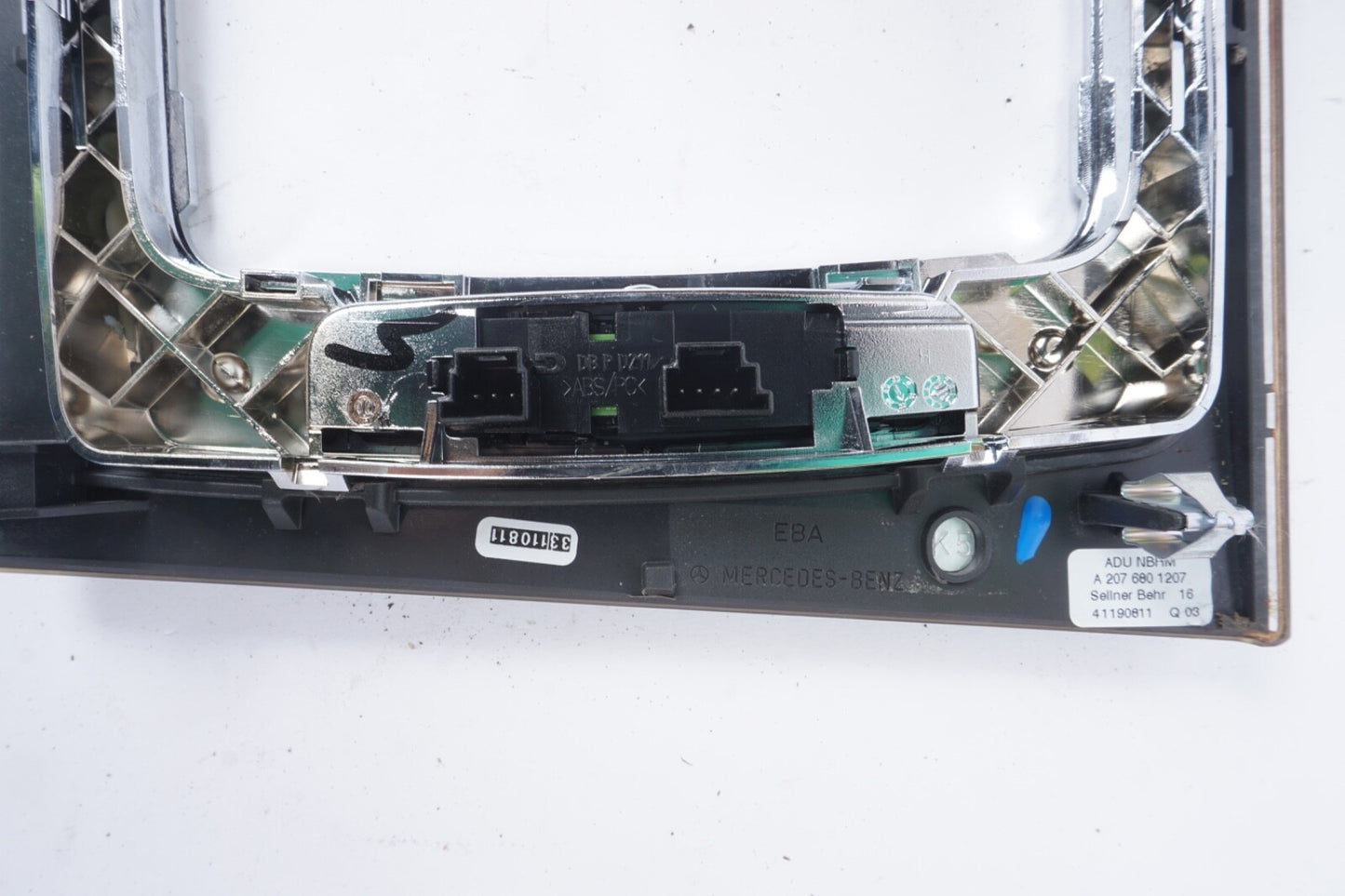 08-14 Mercedes W204 C250 E350 C350 Center Console Shift Shifter Bezel Trim OEM