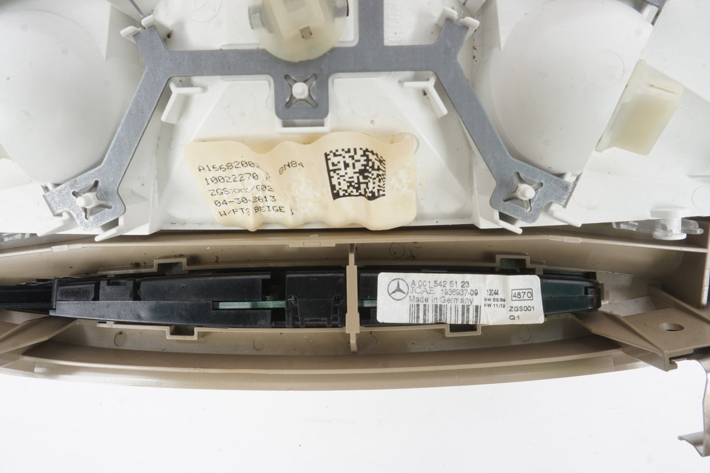 2012-2016 Mercedes GL450 Rear Overhead Console Dome Light A1668200223 OEM