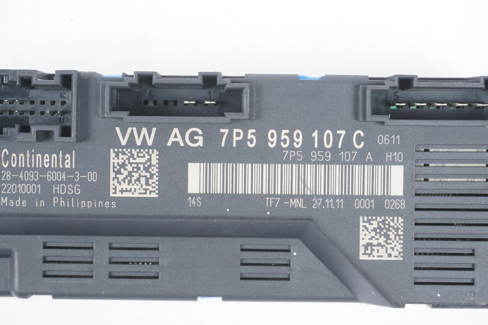 11-16 Porsche Cayenne Trunk Module Control Unit Deck Lid 7P5959107C