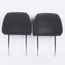 2015-2018 Ford Focus Front Seat Leather Head Rest Set of 2 Black 2016 2017
