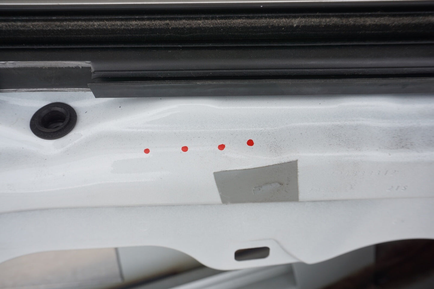 11-18 Porsche Cayenne 958 Rear Right Passenger Side Door Shell OEM