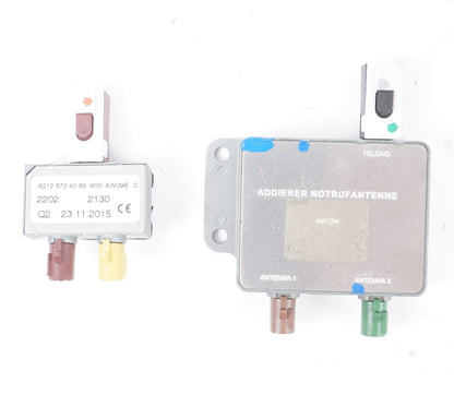 14-17 Mercedes W222 S550 Antenna Amplifier AMP Splitter Module SET OEM